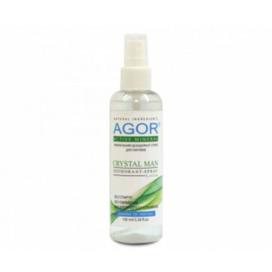 Дезодорант минеральный Crystal Man Agor