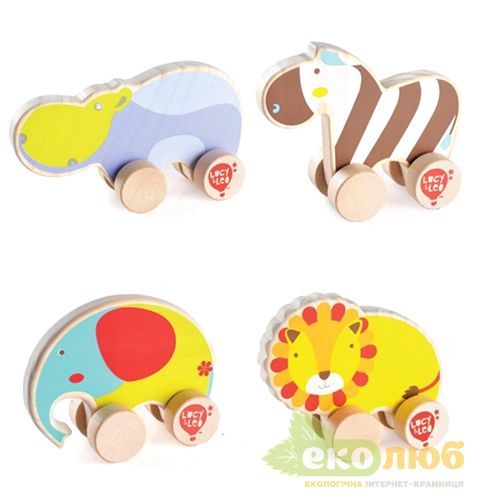 Мини-каталка Lucy&Leo Мир Деревянных Игрушек Мини-каталка Lucy&Leo Мир Деревянных Игрушек