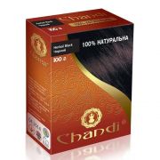 Краска для волос аюрведическая лечебная Черный Chandi