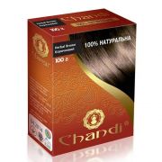 Краска для волос аюрведическая лечебная Коричневый Chandi