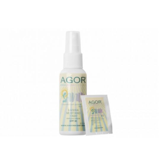 Крем сонцезахисний дитячий Sanik SPF 30 Agor