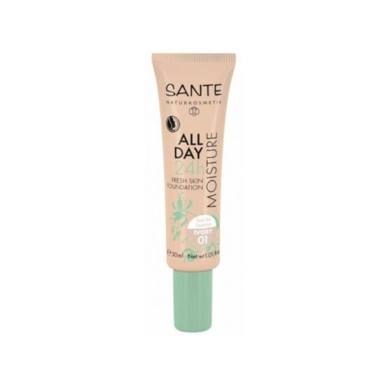 Крем тональный увлажняющий All Day Moisture 24h Sante Крем тональный увлажняющий All Day Moisture 24h Sante