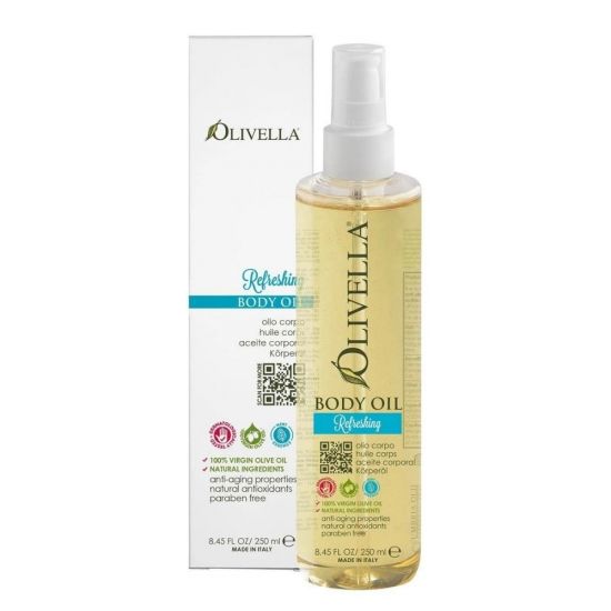Масло для тела освежающее Olivella