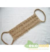 Мочалка джутовая Мочалочка-выручалочка