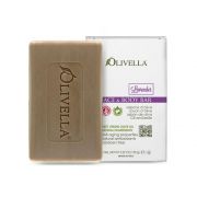 Мыло твердое для лица и тела Лаванда на основе оливкового масла Olivella