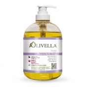 Мыло жидкое Фиалка для лица и тела Olivella