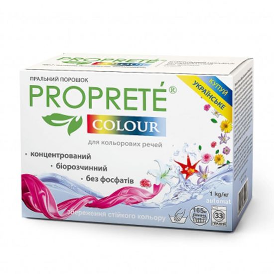 Порошок стиральный для цветных вещей Colour Proprete