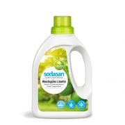 Смягчитель-ополаскиватель тканей Fabric Softener для быстрой глажки Лайм Sodasan