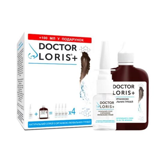 Спрей назальный Doctor Loris+ Pelovit-R