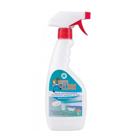 Средство для удаления известкового налета и ржавчины Морской бриз Happy Clean