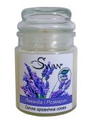 Свеча соевая Лаванда и Розмарин Swan
