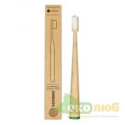 Зубная щетка бамбуковая Zoobbee
