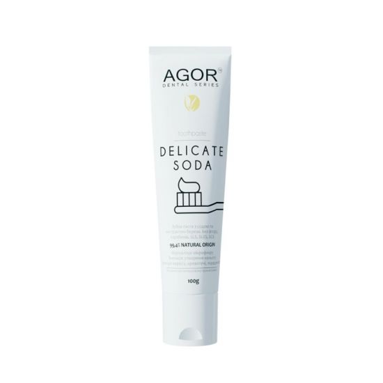 Зубная паста Delicate Soda с содой и березой Agor