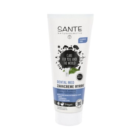 Зубная паста травяная Мирра Sante